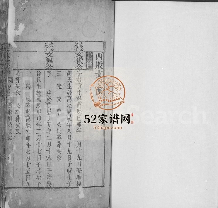 魏氏宗谱1844年四修 安徽桐城-怀宁-庐江魏氏电子版家谱下载