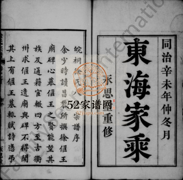 皖桐徐氏宗谱[44卷,首3卷,末5卷]1883年九修 安徽桐城永思堂徐氏电子版家谱下载