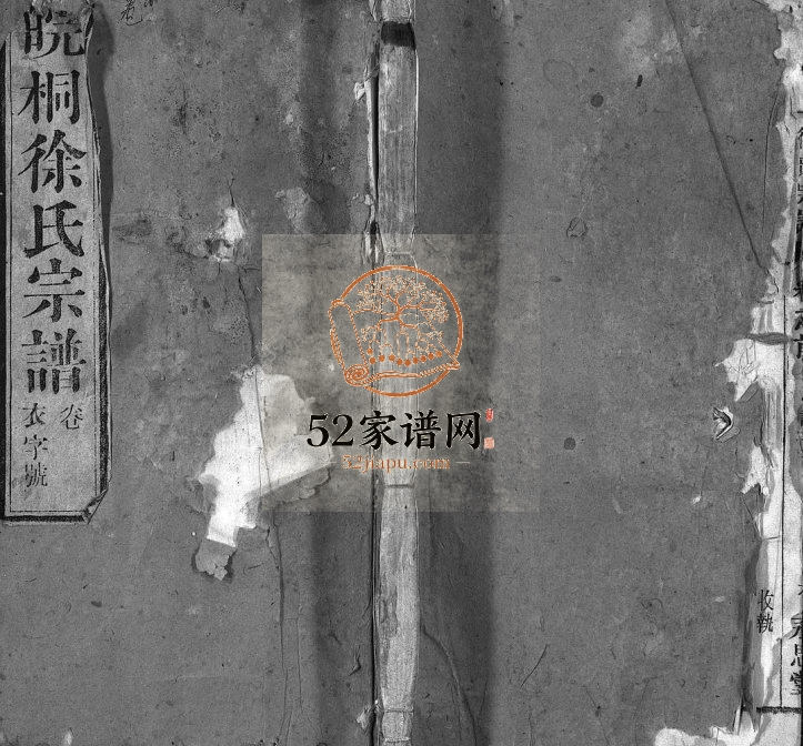 皖桐徐氏宗谱[21卷,首2卷,末4卷]1908年九修 安徽桐城永思堂徐氏电子版家谱下载