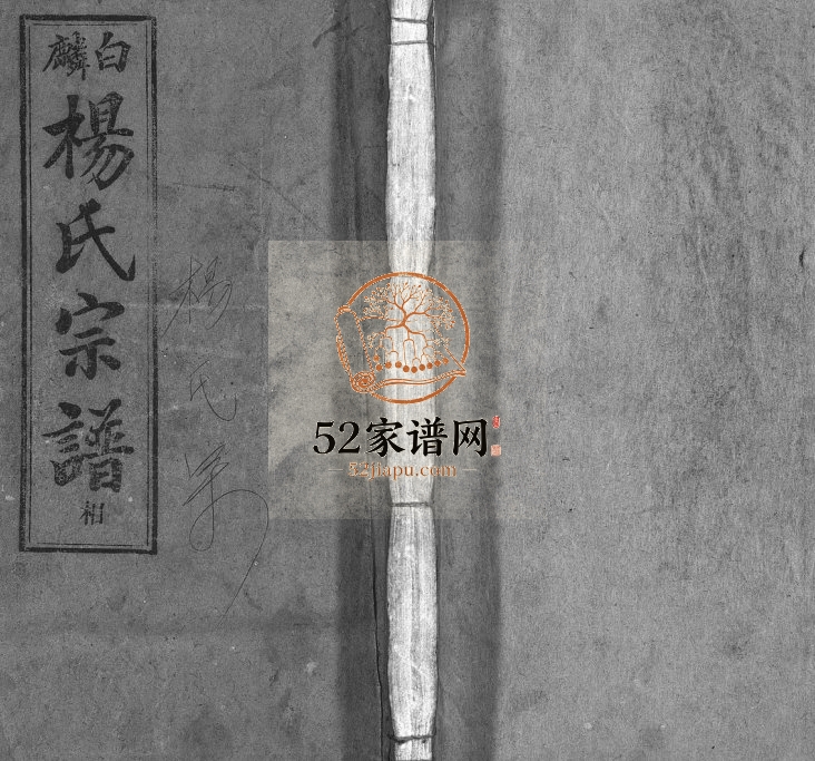 白麟杨氏宗谱[62卷,首1卷]1933年六修 安徽怀宁-桐城四知堂杨氏电子版家谱下载