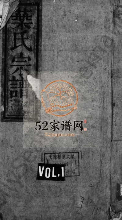 叶氏宗谱[10卷]1904年修 安徽桐城青枝堂叶氏电子版家谱下载