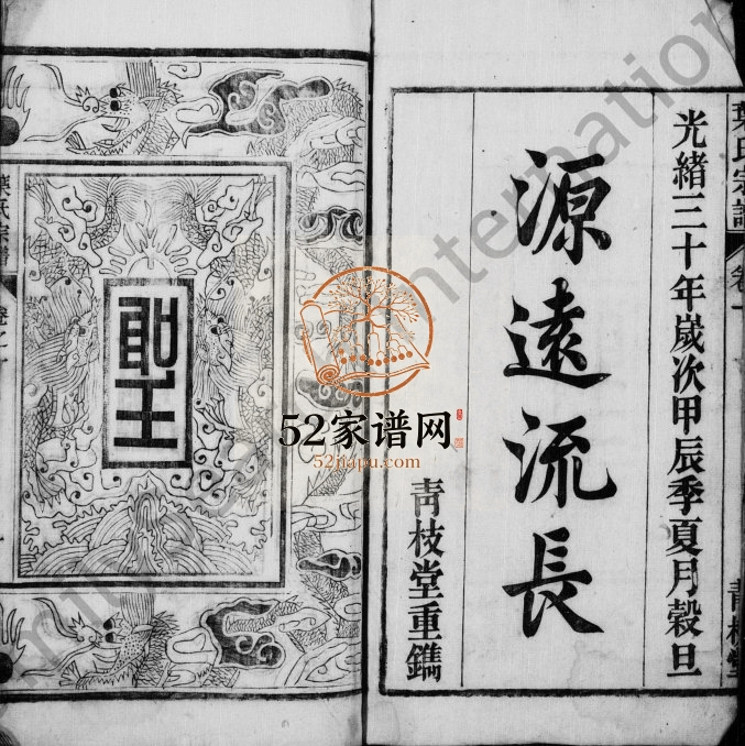 叶氏宗谱[10卷]1904年修 安徽桐城青枝堂叶氏电子版家谱下载