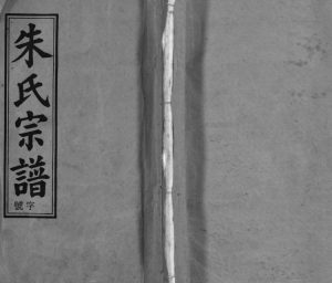 朱氏宗谱[32卷]2001年续修 安徽桐城忠恕堂朱氏电子版家谱下载
