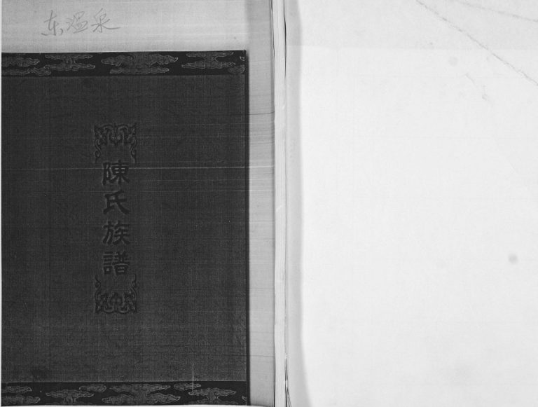 陈氏族谱2000年修 山东即墨陈氏电子版家谱下载