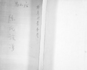 陈氏族谱1963年修 山东即墨冯山后雄崖所荣本堂陈氏电子版家谱下载