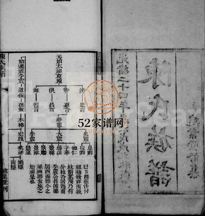 鳌山卫陈氏族谱1982年修 山东即墨陈氏电子版家谱下载