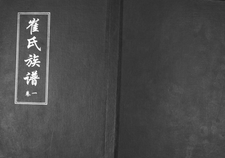 崔氏族谱[2卷]2009年三修 山东即墨继述堂崔氏电子版家谱下载