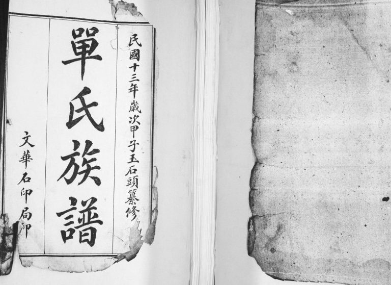 单氏族谱[不分卷]1924年修 山东即墨玉石头裕后堂单氏电子版家谱下载