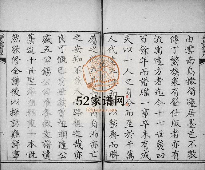 袁氏族谱1897年修 山东即墨-城阳袁氏电子版家谱下载