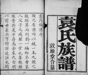 袁氏族谱[卷数不详]1921年五修 山东即墨敦睦堂袁氏电子版家谱下载