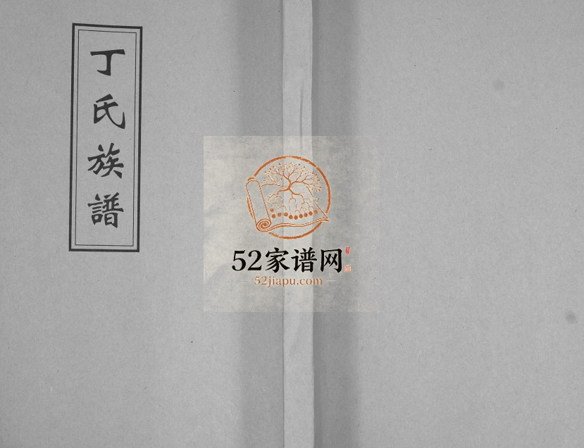 丁氏族谱1997年修 山东即墨丁氏电子版家谱下载