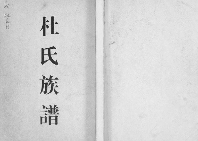 即墨县兴仁社杜氏[不分卷]1902年修 丰城 杜家村杜氏完整电子版家谱下载