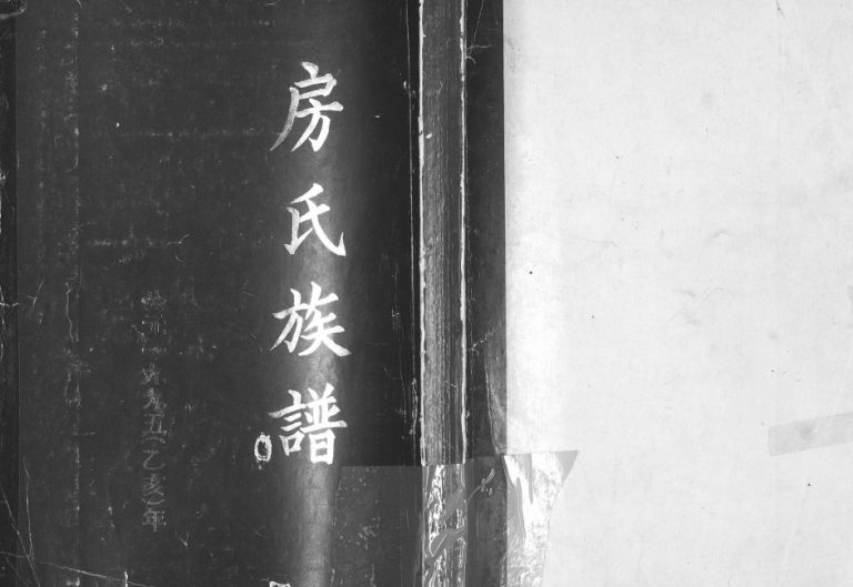 房氏族谱1995年修 山东即墨金口镇房氏电子版家谱下载