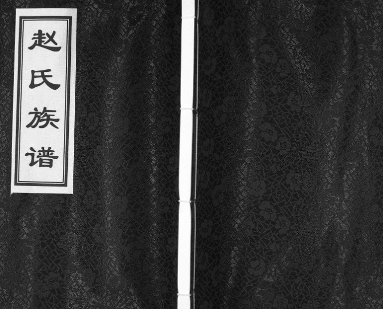 河南郭庄三村支赵氏族谱2017年修 山东即墨赵氏电子版家谱下载