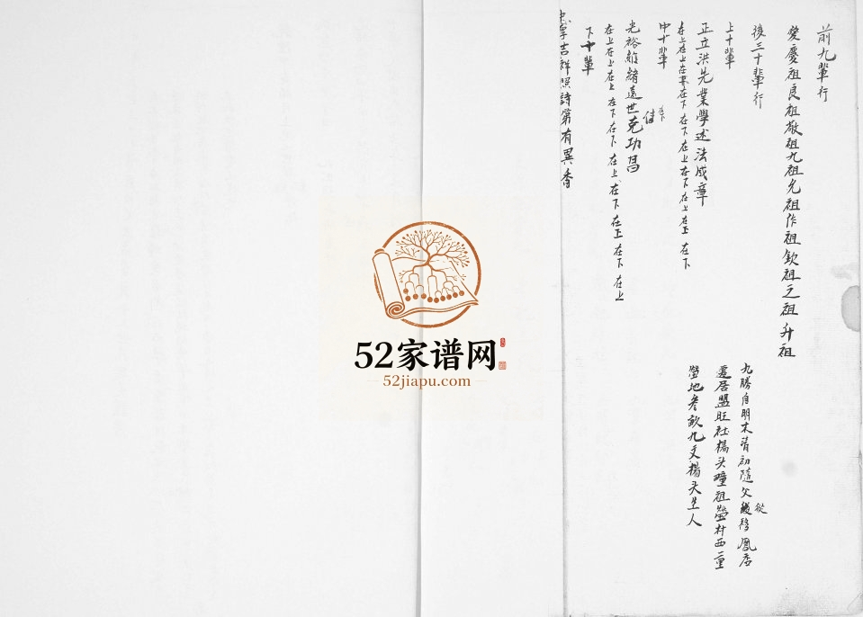 开发区南杨头赵氏族谱1949年修 山东即墨赵氏电子版家谱下载