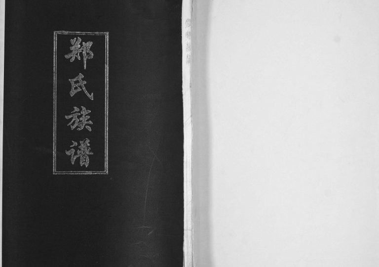 郑氏族谱[不分卷]2013年修 山东即墨田横郑家完整电子版家谱下载