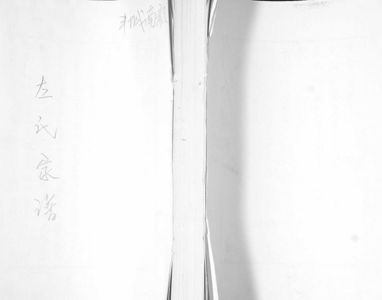 丰城南颜左氏家谱1777年修 山东即墨左氏电子版家谱下载