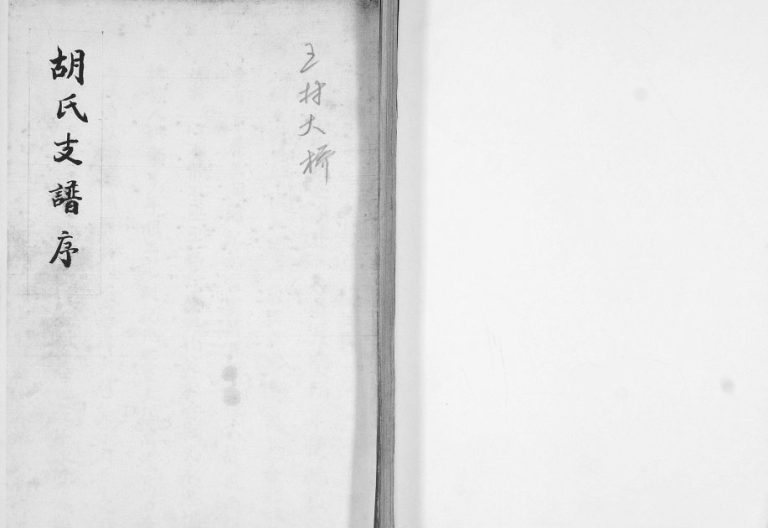 胡氏支谱1991年修 山东即墨胡氏电子版家谱下载