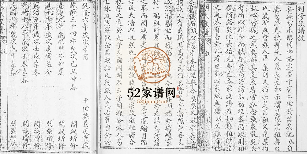 胡氏族谱2008年修 山东即墨胡氏电子版家谱下载