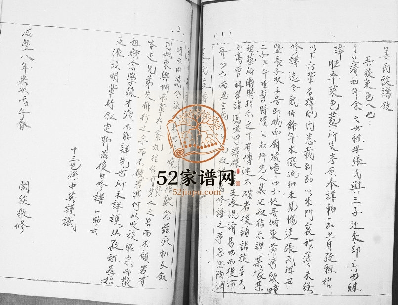 姜氏族谱 王村蒲湾头[不分卷]1994年修 山东即墨姜氏电子版家谱下载