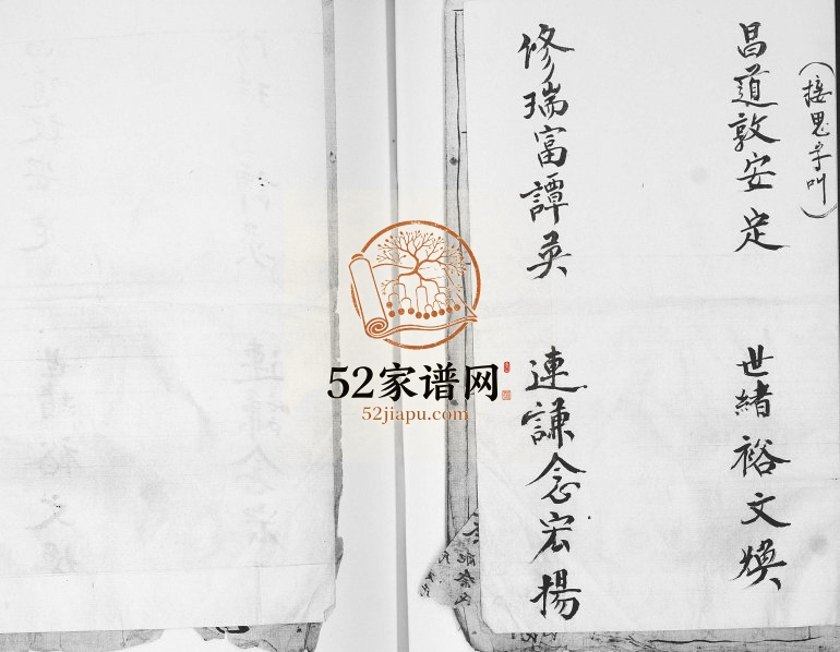 李氏支谱1880年修 山东即墨索戈庄村李氏电子版家谱下载