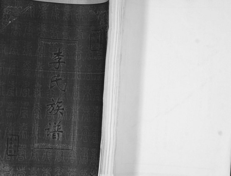 李氏族谱2013年修 山东即墨南泊子村李氏电子版家谱下载