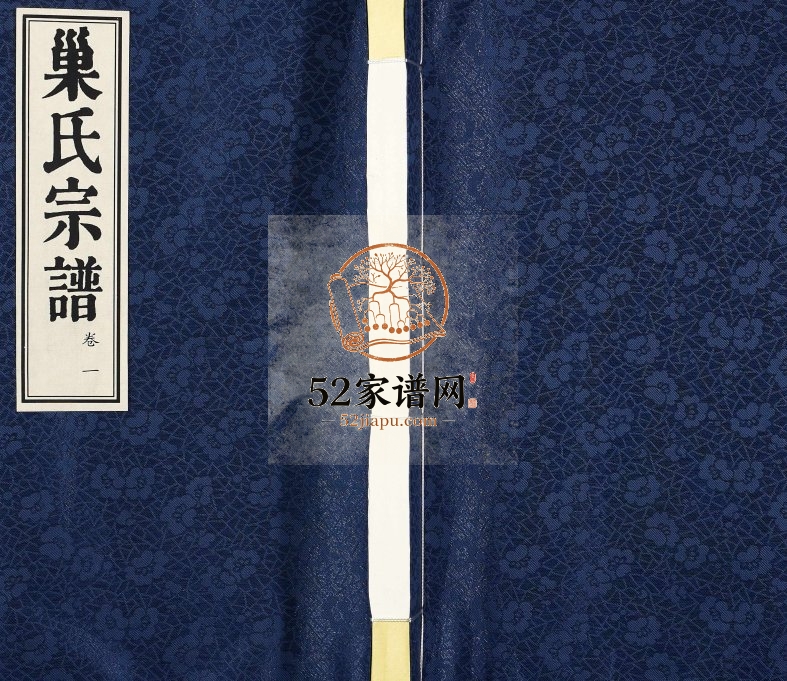 巢氏宗谱[49卷]1837年六修 江苏江阴 常州敬爱堂巢氏电子版家谱下载