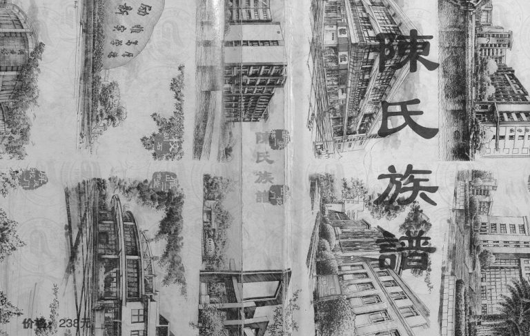 陈氏族谱于蕴公支系2016年修 广西灵山陈氏电子版家谱下载