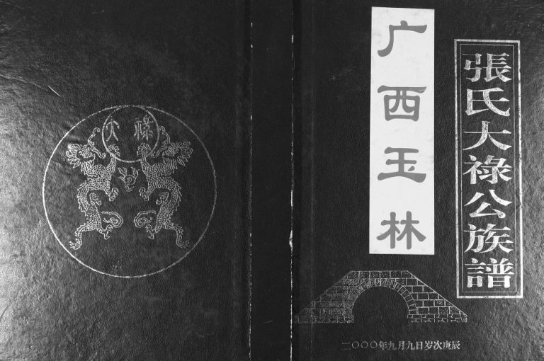 张氏大禄公族谱2000年修 广西玉林张氏电子版家谱下载