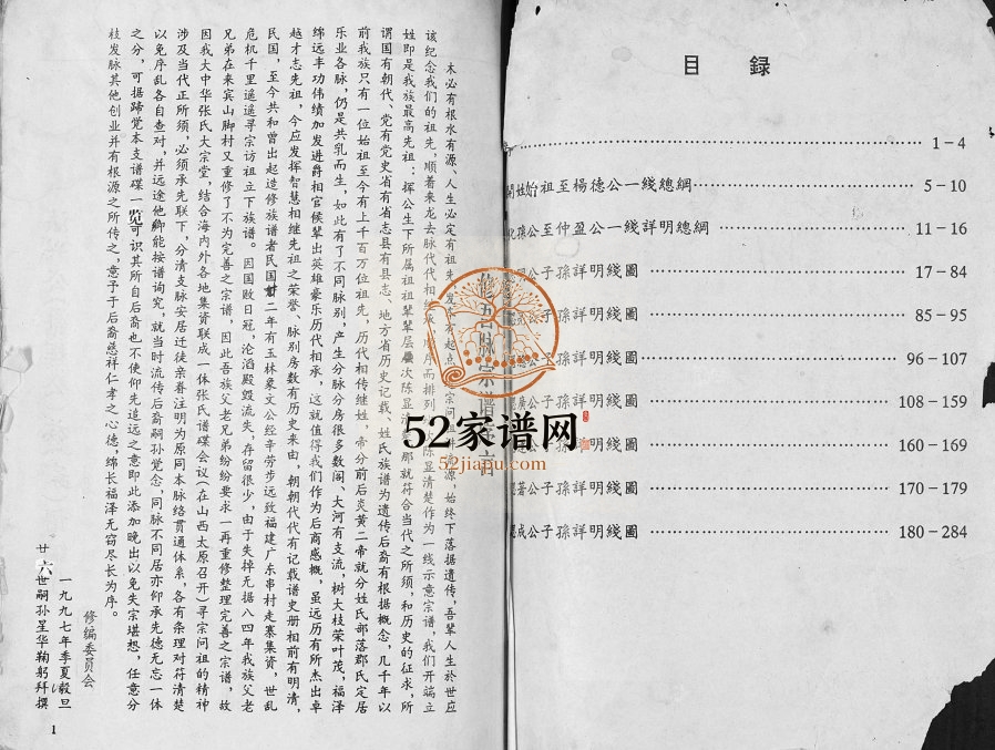 张氏宗谱1997年修 广西武宣张氏电子版家谱下载