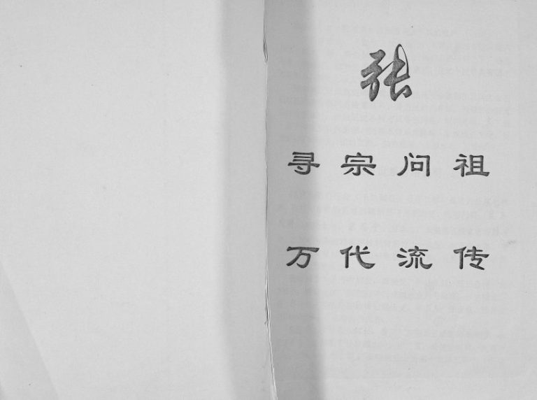 张氏族谱2009年修 广西贺州市张氏电子版家谱下载