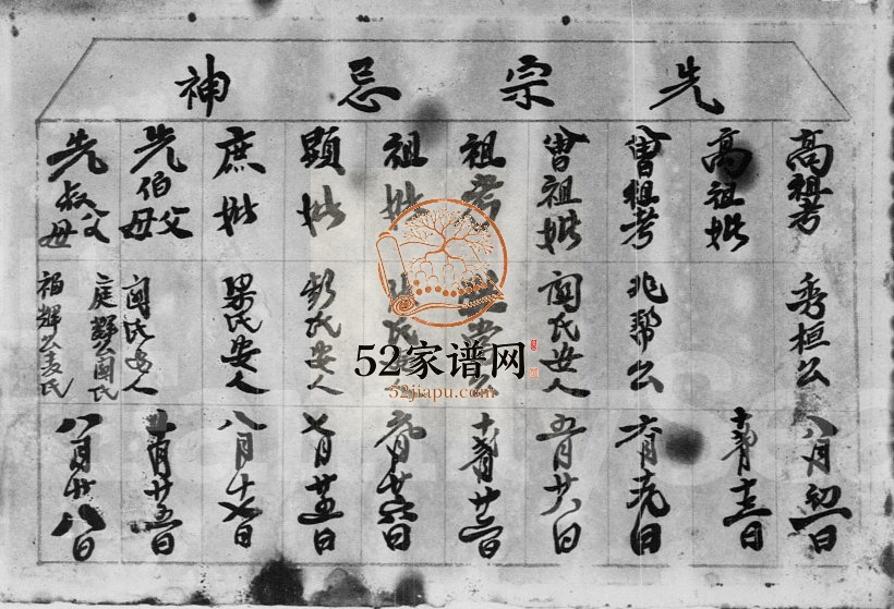 胡氏族谱 广西桂林安定堂胡氏电子版家谱下载
