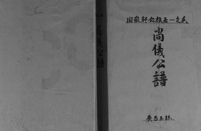 周敬轩公族孟一支系（尚仪公谱）2017年修 广西玉林林州人儒学正堂电子版家谱下载