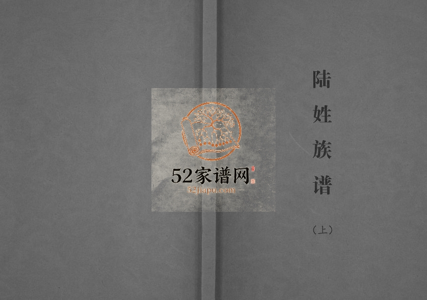 陆姓族谱2010年修 广西南宁子陆金公 陆玉公支系完整电子版家谱下载