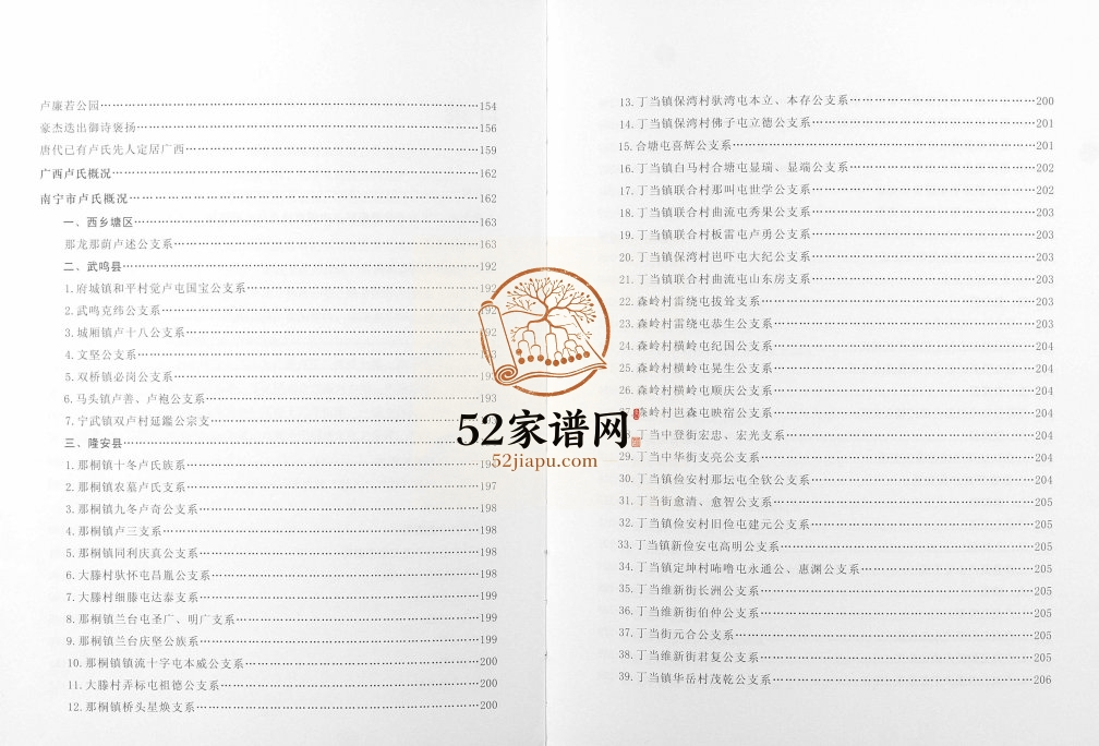 2017年修卢述族谱广西卢氏概况完整电子版家谱下载