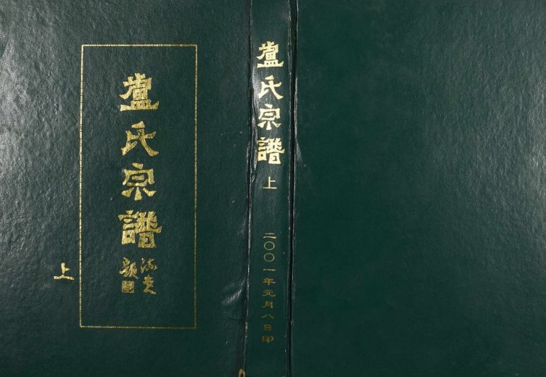 2001年三修卢氏宗谱[五卷首一卷] 湖北武汉范阳堂卢氏完整电子版家谱下载