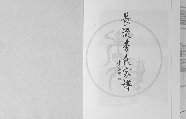 2018年修长流李氏家谱广西贵港陇西堂完整电子版家谱下载