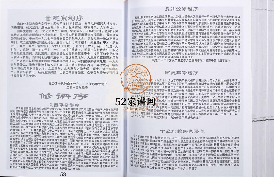 2016年修科甲李氏族谱广西博白李氏完整电子版家谱下载