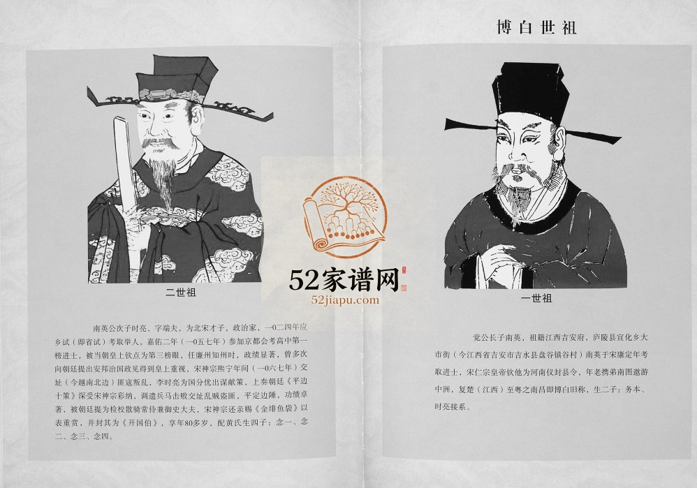 2015年修博白文地东门李氏族谱达泉公支系完整电子版家谱下载
