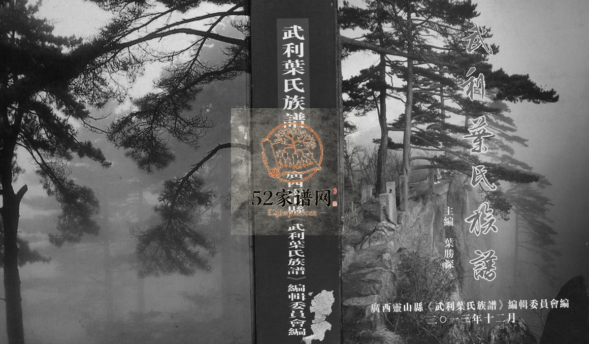 2013年修武利叶氏族谱[不分卷]广西灵山叶氏电子版家谱下载