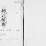 1885年修水围续修张氏族谱 贵州岑巩水尾镇张氏电子版家谱下载