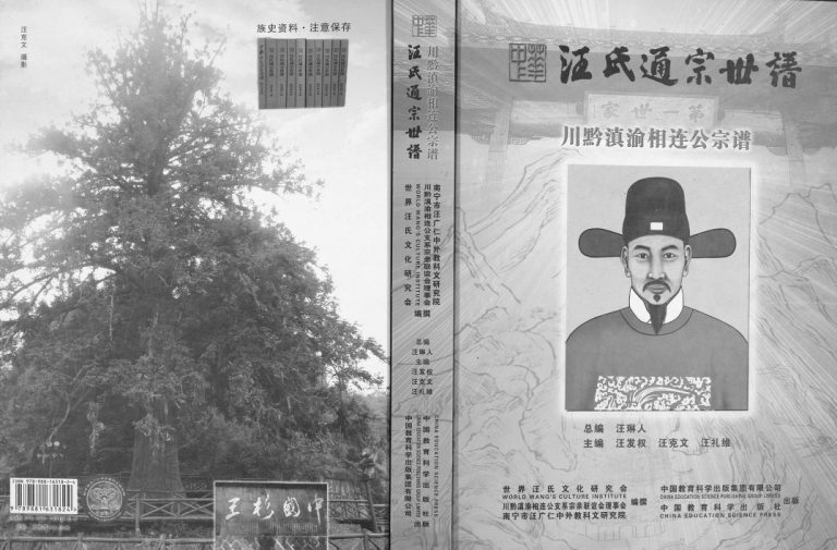 2016年修汪氏通宗世谱川黔滇渝相连公宗谱 四川 贵州 重庆 云南汪氏完整电子版家谱下载