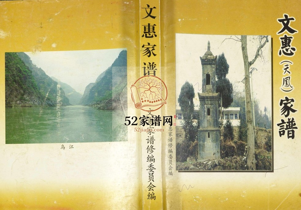 2008年修文惠(天凤)家谱 贵州 重庆文氏堂完整电子版家谱下载
