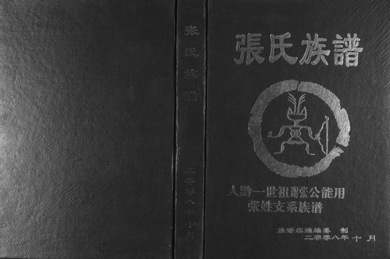2008年修张氏族谱 贵州普定张氏完整电子版家谱下载
