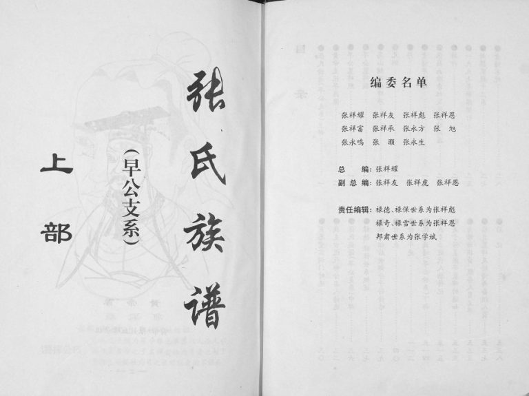 1997年修张氏族谱早公支系（上中下）三部  贵州纳雍张氏完整电子版家谱下载