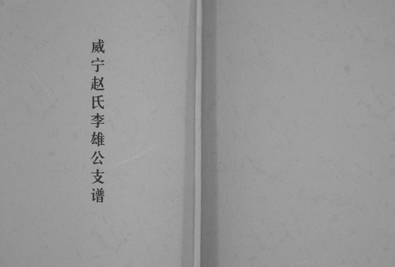2002年修威宁赵氏李雄公支谱 贵州威宁福全堂赵氏电子版家谱下载