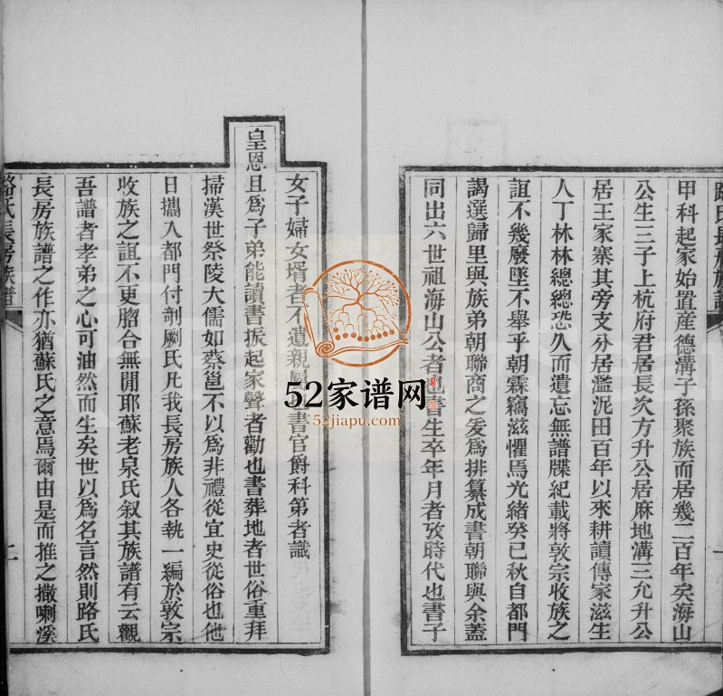 1895年修毕节路氏长房族谱 贵州路氏完整电子版家谱下载