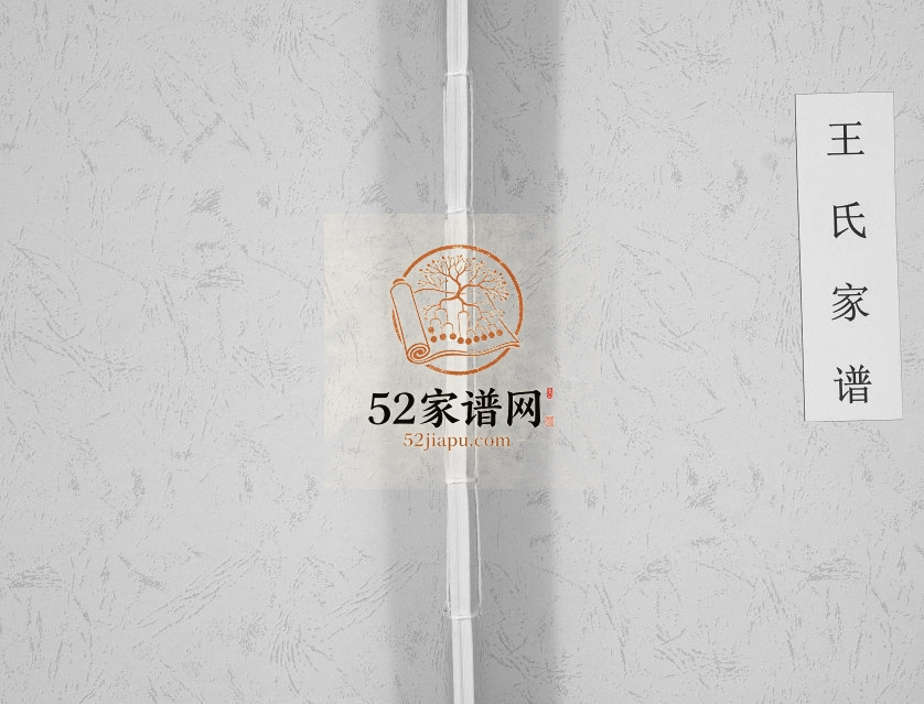 2015年修太原堂王氏家谱[不分卷]贵州紫云王氏完整电子版家谱下载