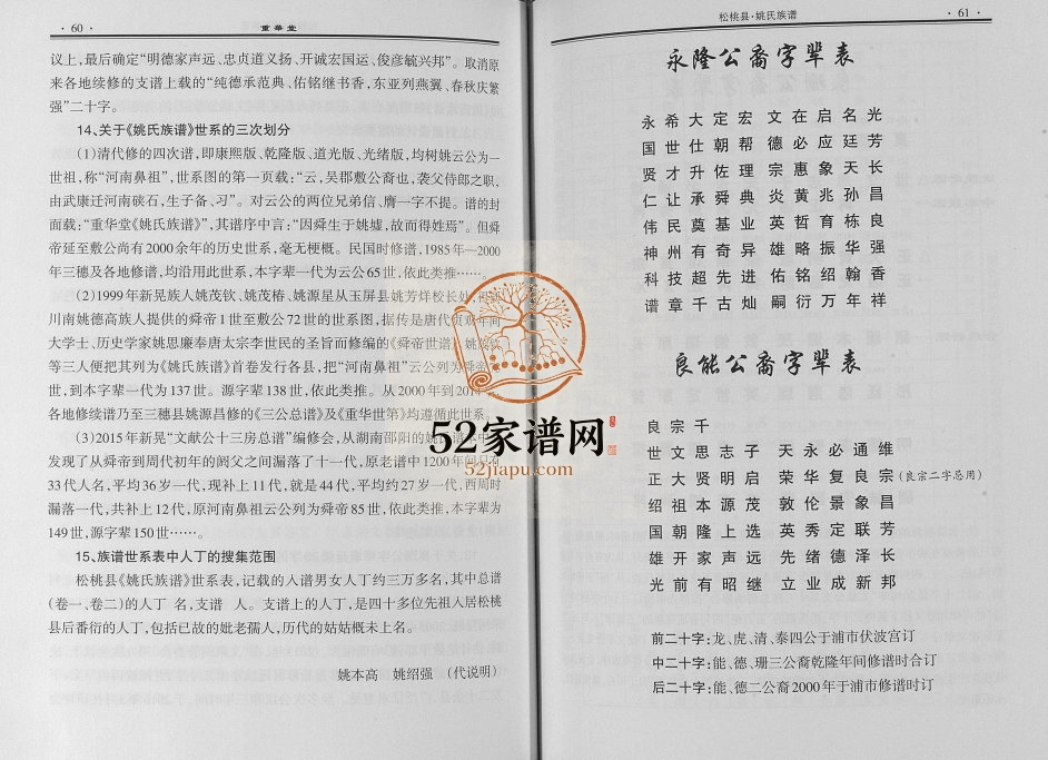 2016年修姚氏族谱[不分卷] 贵州松桃重华堂姚氏完整电子版家谱下载