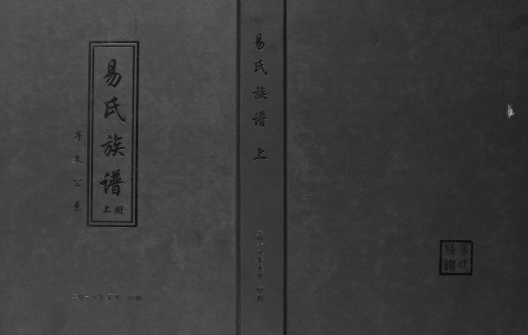2018年修易氏族谱子文公系 贵州晴隆 兴仁市 关岭县易氏完整电子版家谱下载